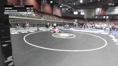 165 lbs Quarterfinal - Sam May, Western Wyoming Community College vs James Donham, University Of Las Vegas