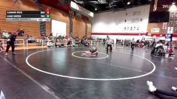 132 lbs Cons. Round 4 - Liam Green, Thunder Basin vs Lander Rice, Mountain View