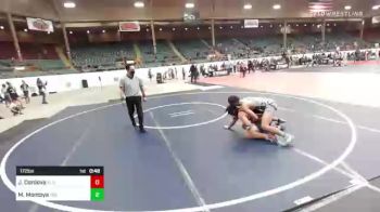 172 lbs Rr Rnd 1 - Jose Cordova, El Paso Supers WC vs Mateo Montoya, Tde