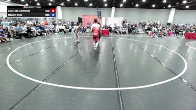 126 lbs Carter Dawson, Team Oregon vs Trace Rial, Iowa