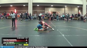 Round 1 - Paxton McGeorge, Georgetown Wrestling Club vs Coltyn Aquino, Delta Wrestling Club Inc.