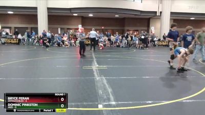 80 lbs Round 1 (6 Team) - Bryce Feran, Untouchables vs Dominic Pinkston, Ares