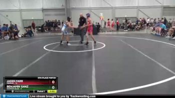 106 lbs Placement Matches (8 Team) - Jaden Farr, Indiana vs Benjamin Ganz, Georgia Blue