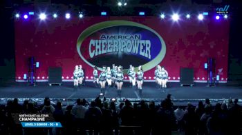 North Coast All Stars - CHAMPAGNE [2025 L3 Senior - D2 - B Day 2] 2025 Cheer Power Grand Nationals