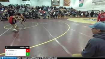 77 lbs Quarterfinal - Jeremiah Lemus, Othello Wrestling Club vs Austin Freniere, Unattached