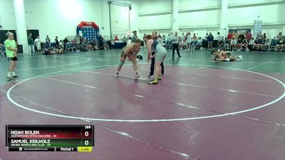 285 lbs Round 8 (10 Team) - Samuel Keilholz, Viking Wrestling Club vs Noah Bolen, Austintown Fitch Falcons