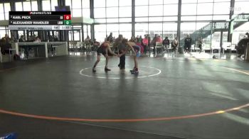 115 lbs Semifinal - Alexander Wandler, LMWC vs Kael Peck, East Buchanan