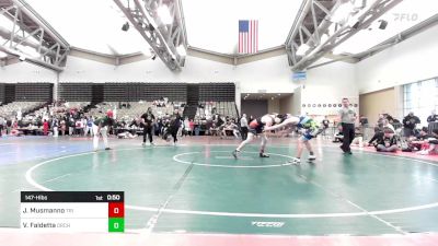 147-H lbs Consi Of 16 #2 - Justin Musmanno, Triumph Trained vs Vincent Faldetta, Orchard South WC