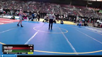 5A 120 lbs Quarterfinal - Talen Eck, Thunder Ridge vs Will Rossi, Coeur D Alene