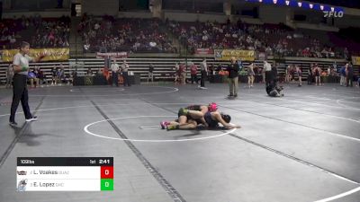 109 lbs Semifinal - Liliana Voakes, Ottawa - Arizona (W) vs Eden Lopez, Grays Harbor (W)