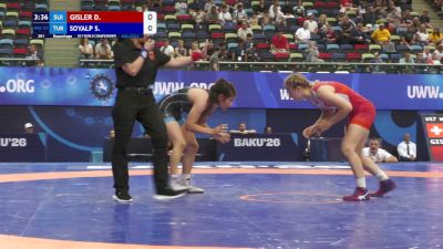 57 kg Repechage - Delia Gisler, Switzerland vs Su Soyalp, Turkiye