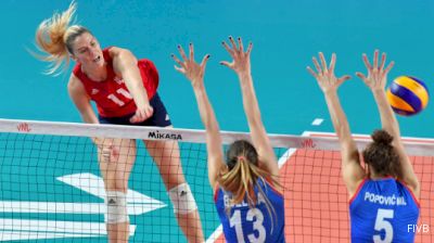 Highlight: USA Soars Past Top-Ranked Serbia