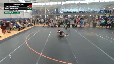 150 lbs Champ. Round 1 - Brooklyn Pickett, Unattached vs Jaxon Workman, Unattached