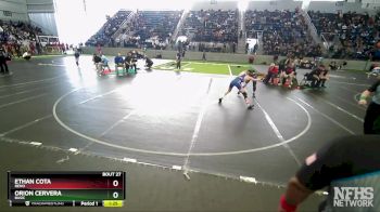 126 lbs Champ. Round 1 - Orion Cervera, Basic vs Ethan Cota, Reno