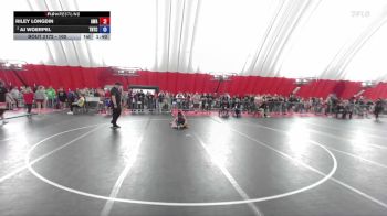 100 lbs Quarterfinal - Riley Longdin, Askren Wrestling Academy vs Aj Woerpel, Team Nazar Training Center