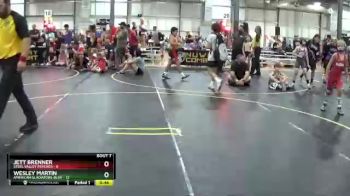 60 lbs Round 3 (6 Team) - Jett Brenner, Steel Valley Psychos vs Wesley Martin, American Gladiators-Blue