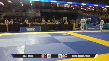 Ashton Marie Stevenson vs Lula F Dutille 2025 Pan Jiu Jitsu IBJJF Championship
