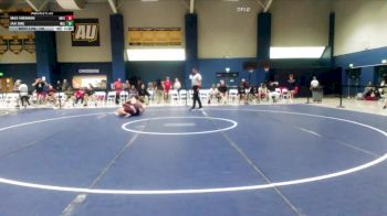 149 lbs Quarterfinal - Jax Obe, Washington & Lee vs Max Hibsman, Noke Wrestling RTC