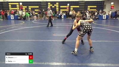 96 lbs Consy 6 - Rohn Mason, Buffalo Valley vs Lee Delia, Jersey74