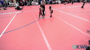 46 lbs Round Of 16 - Everlee Henderson, Oklahoma Wrestling Academy vs Caden Sloan, Morrison Takedown Club