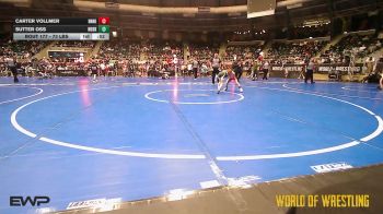 73 lbs Consi Of 8 #1 - Carter Vollmer, Team Donahoe vs Sutter Oss, Husky Wrestling Club