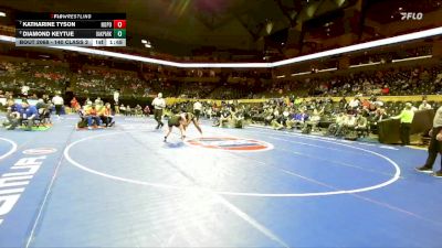 140 Class 2 lbs Champ. Round 1 - Katharine Tyson, North Point vs Diamond Keytue, Oak Park