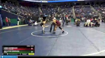 3A 182 lbs Cons. Semi - Jose Zambrano, Harnett Central vs Bryston Desousa, Dixon