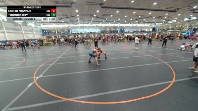 150 lbs Champ. Round 1 - Carter Franklin, Unattached vs Dominic Way, Unattached