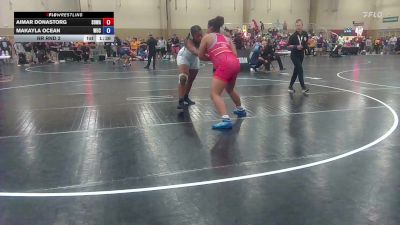 207 lbs Rr Rnd 2 - Aimar Donastorg, SOWA vs Makayla Ocean, Wrestling University Club