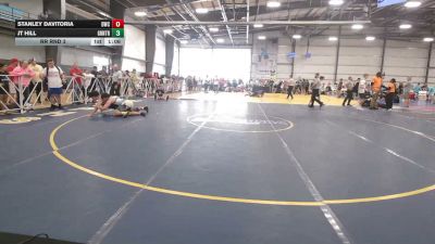 182 lbs Rr Rnd 3 - Stanley Davitoria, Doughboy Gold - HSB vs JT Hill, GT Zilla - HSB