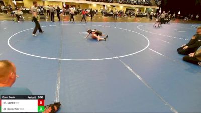 Boys 3rd-4th Grade - 56 Cons. Semis - Brody Ballantini, Sebolt Wrestling Academy vs Henry Spree, Immortal Athletics WC