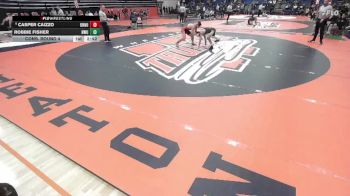 141 lbs Cons. Round 4 - Robbie Fisher, Nebraska Wesleyan University vs Casper Caizzo, Ohio Northern