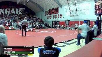 126 lbs Quarters & Wb (16 Team) - Kale Beer, Adams Central vs Brayden Rice, Northfield