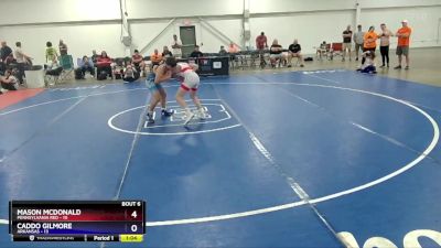 125 lbs Round 2 (8 Team) - Mason McDonald, Pennsylvania Red vs Caddo Gilmore, Arkansas