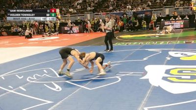 Champ. Round 1 - Sam Rewolinski, Elkhorn South vs Holden Townsley, Millard West