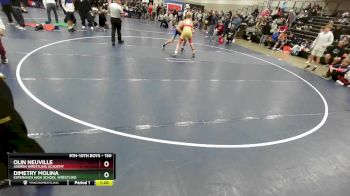 150 lbs Quarterfinal - Dimetry Molina, Esperanza High School Wrestling vs Olin Neuville, Askren Wrestling Academy