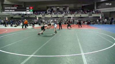 150 lbs Semis (4 Team) - Owen Willis, Sartell vs Easton Martin, Centennial