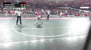 80 lbs Cons. Round 4 - Quinn Meredith, St Croix Central vs Walker Loberg, Victory School Of Wrestling