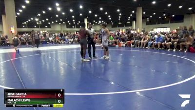 175 lbs Round 1 (32 Team) - Malachi Lewis, PWC vs Jose Garcia, Gator Dawgs