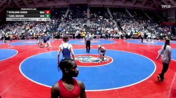 3A-113 lbs Champ. Round 1 - Cael Moore, Oconee County vs Ryeland Jones, White County