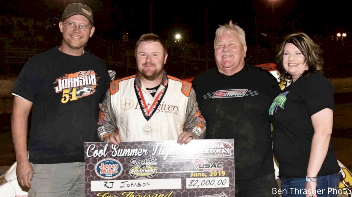 R.J. Johnson Back on Top in Arizona