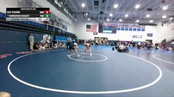 157 lbs Champ. Round 1 - Christian Bailey, Thunder Basin High School vs Jax Thurin, Burns/Pine Bluffs