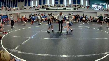 80 lbs Round 3 (6 Team) - Zachary Baginski, Florida Scorpions vs Ben Friedman, Caveman