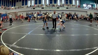 80 lbs Round 3 (6 Team) - Zachary Baginski, Florida Scorpions vs Ben Friedman, Caveman