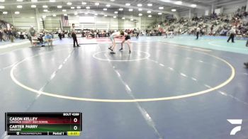 4-132 lbs Cons. Round 3 - Carter Parry, Hanover vs Cason Kelley, Loudoun County High School