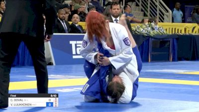 Venla Luukkonen vs Claudia Do Val 2019 IBJJF Worlds