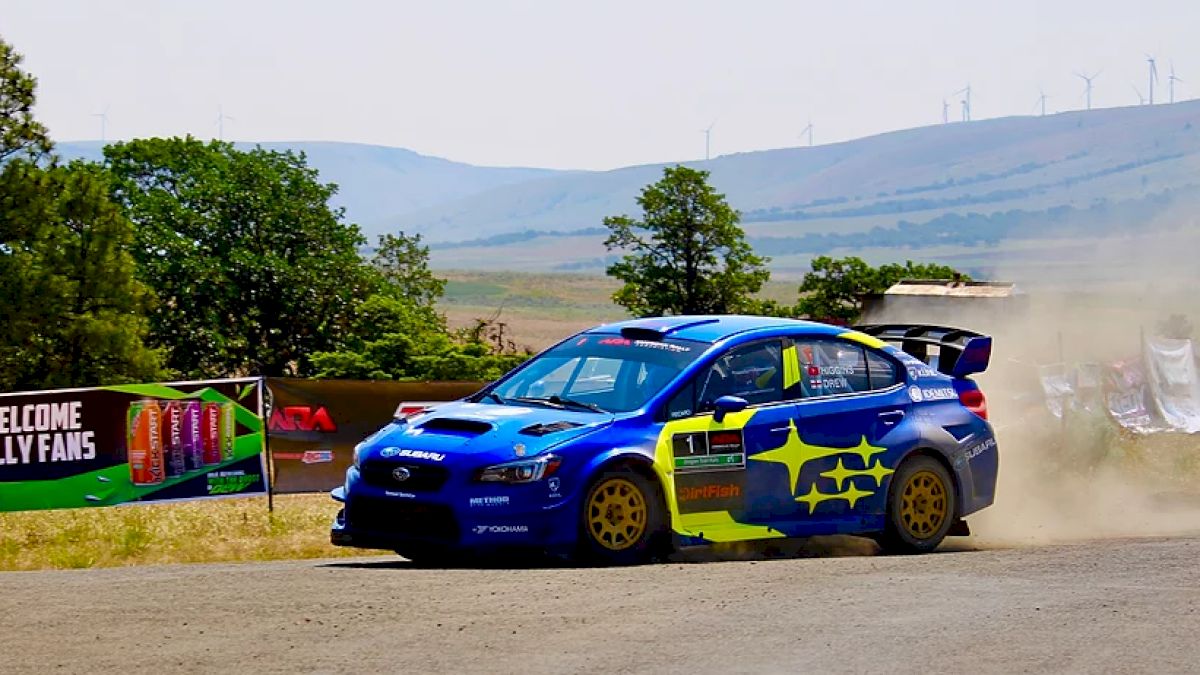 Higgins Notches Number Ten at Oregon Trail Rally
