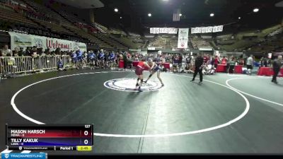 127 lbs Round 1 (16 Team) - Mason Harsch, MDWA vs Tilly Kakuk, LAWA