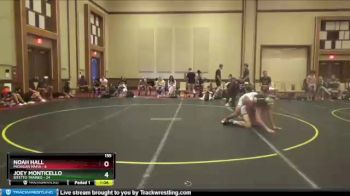 155 lbs Semis & 1st Wrestleback (8 Team) - Noah Hall, Michigan Mafia vs Joey Monticello, Bitetto Trained