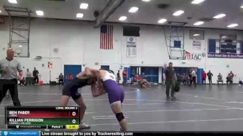 157 lbs Cons. Round 2 - Killian Perrigon, Cornell College vs Ben Faber, Loras